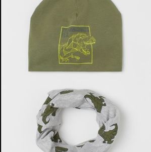 H&M Boys' Hat & Scarf Set